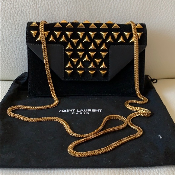 Yves Saint Laurent Handbags - YSL Betty crossbody suede bag